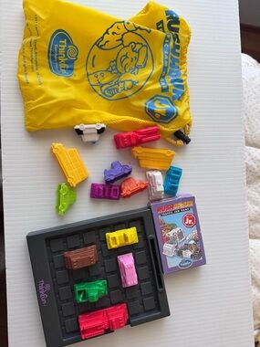 Think! Kids Puzzle Game Set - Yellow Bag with Multicolor Vehicles